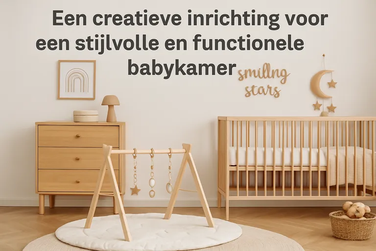 Een creatieve inrichting voor een stijlvolle en functionele babykamer