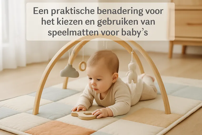 Een praktische benadering voor het kiezen en gebruiken van speelmatten voor babys